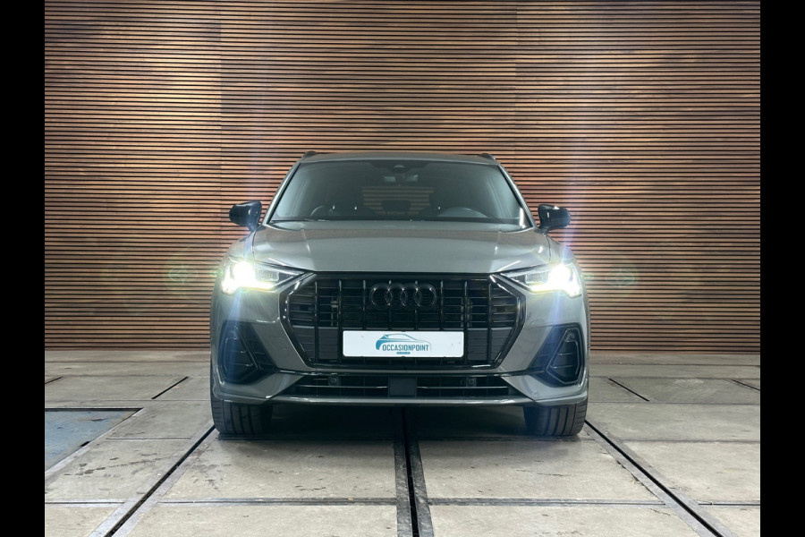 Audi Q3 45 TFSI e S-line Black edition | Chronos Grey | Audi-Sport 20 Inch| Full LED| ACC| Virtual| Camera | Ambient+| MMI+ |
