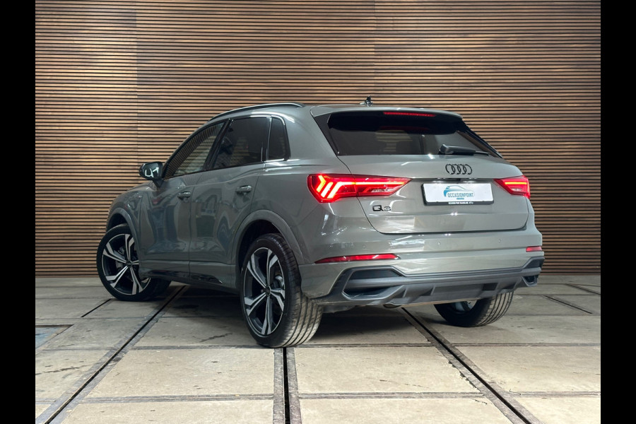 Audi Q3 45 TFSI e S-line Black edition | Chronos Grey | Audi-Sport 20 Inch| Full LED| ACC| Virtual| Camera | Ambient+| MMI+ |