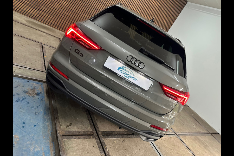 Audi Q3 45 TFSI e S-line Black edition | Chronos Grey | Audi-Sport 20 Inch| Full LED| ACC| Virtual| Camera | Ambient+| MMI+ |