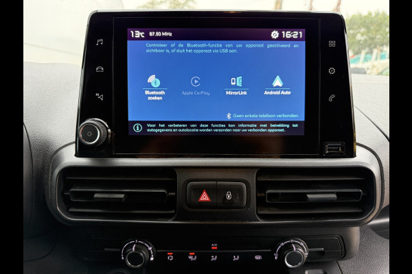 Citroën Berlingo 50kWh 136PK Elektrisch 50kWh 280km WLTP 136PK L1 Snelladen Climate Control Cruise Control Achteruitrijcamera