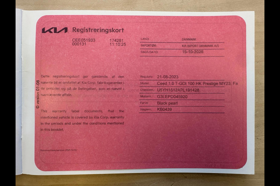 Kia Ceed 1.0 T-GDi DynamicLine|APPLE CARPLAY|ANDROID AUTO|STOEL+STUURVERWARMING|CAMERA|CRUISE+CLIMATE CONTROL|1 EIGENAAR|INCL.BTW|