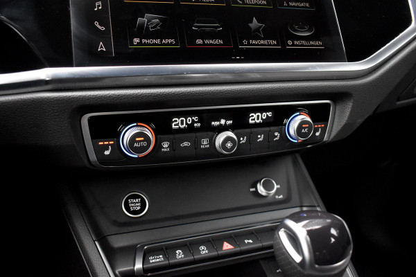 Audi Q3 Sportback 35 TFSI S Line | ACC | 20'' Wielen | Trekhaak wegkl. | Stoelverwarming | Camera | Dodehoek |