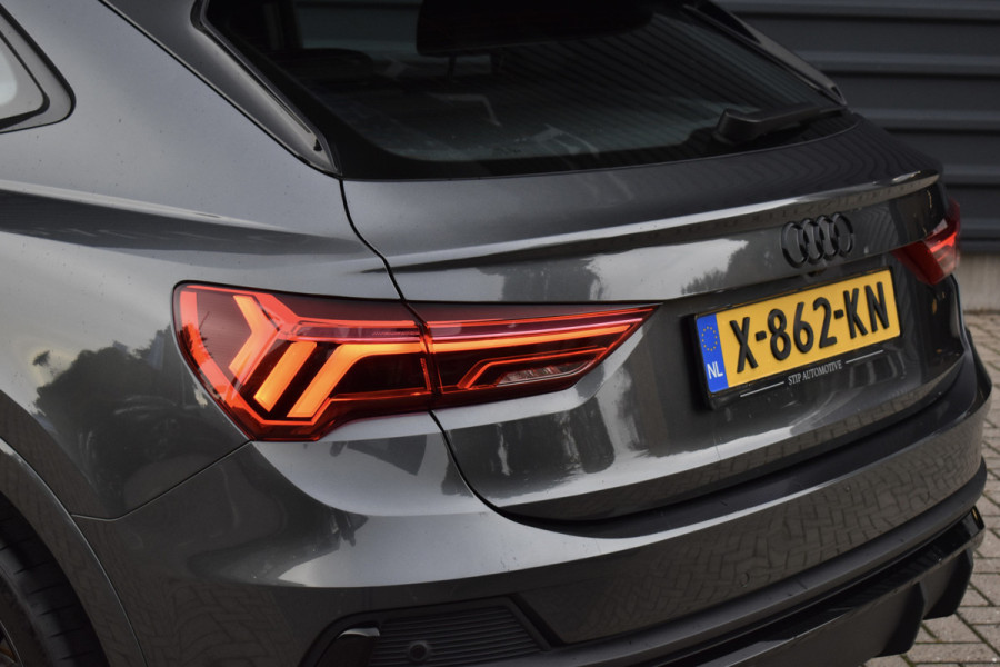 Audi Q3 Sportback 35 TFSI S Line | ACC | 20'' Wielen | Trekhaak wegkl. | Stoelverwarming | Camera | Dodehoek |