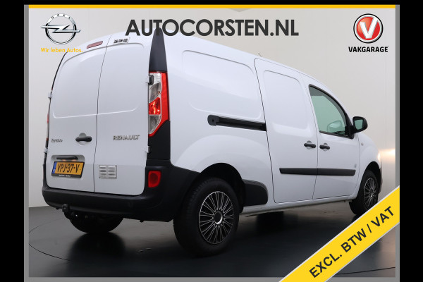 Renault Kangoo Z.E. Maxi Huur Accu Trekhaak Airco Bluetooth Cruise Control SOH 75% Schuifdeur Achterdeuren Tussenwand