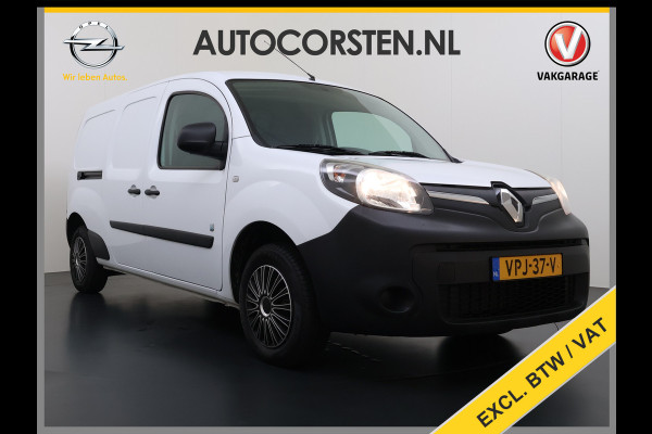 Renault Kangoo Z.E. Maxi Huur Accu Trekhaak Airco Bluetooth Cruise Control SOH 75% Schuifdeur Achterdeuren Tussenwand