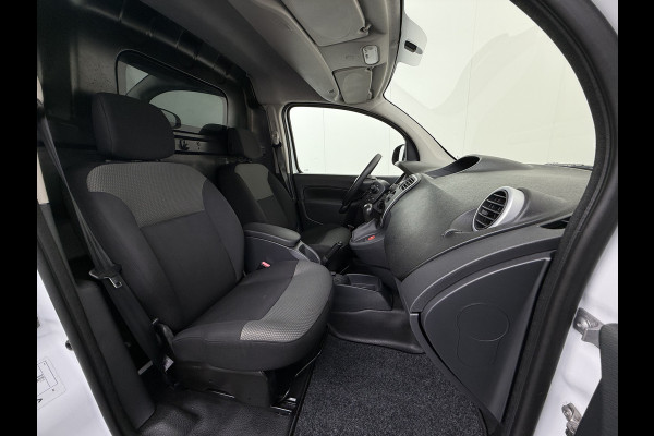 Renault Kangoo Z.E. Maxi Huur Accu Trekhaak Airco Bluetooth Cruise Control SOH 75% Schuifdeur Achterdeuren Tussenwand