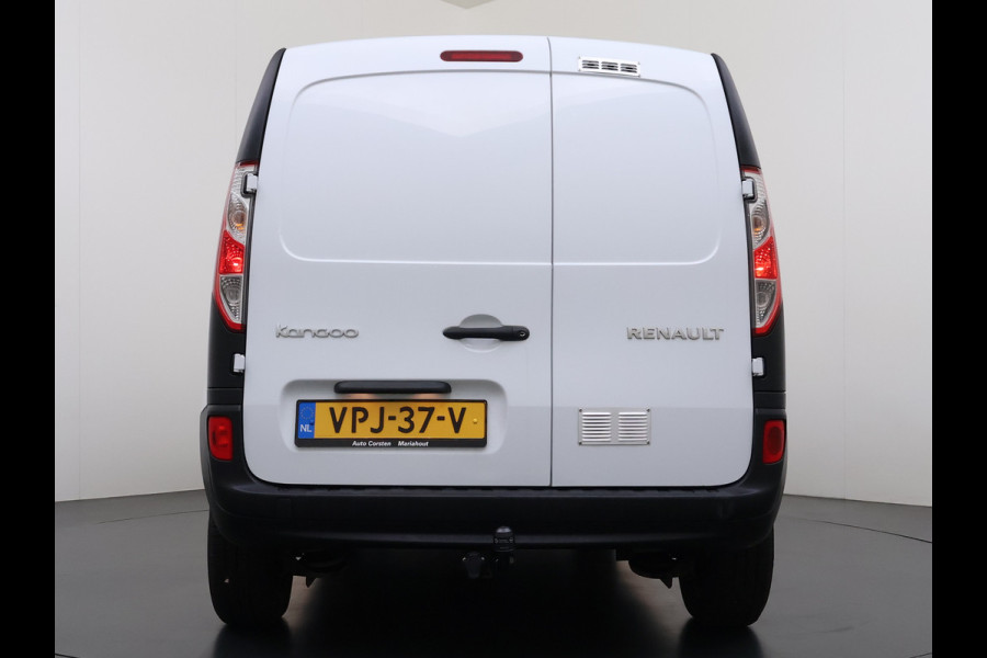Renault Kangoo Z.E. Maxi Huur Accu Trekhaak Airco Bluetooth Cruise Control SOH 75% Schuifdeur Achterdeuren Tussenwand