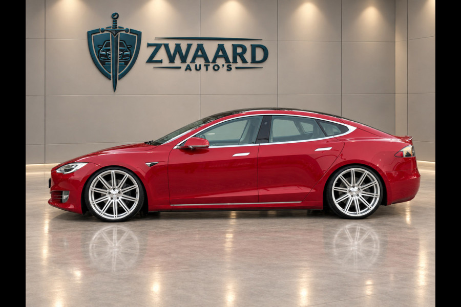 Tesla Model S 75D l SOH 83% l 22" Vossen Velgen l Verlaagd l ACC l Camera l AutoPilot l IZGST
