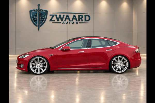 Tesla Model S 75D l SOH 83% l 22" Vossen Velgen l Verlaagd l ACC l Camera l AutoPilot l IZGST