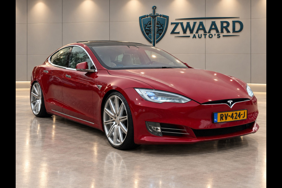 Tesla Model S 75D l SOH 83% l 22" Vossen Velgen l Verlaagd l ACC l Camera l AutoPilot l IZGST