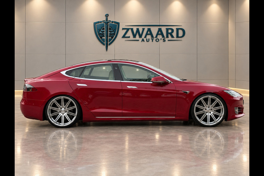 Tesla Model S 75D l SOH 83% l 22" Vossen Velgen l Verlaagd l ACC l Camera l AutoPilot l IZGST