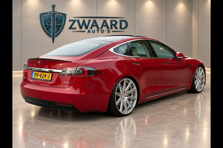 Tesla Model S 75D l SOH 83% l 22" Vossen Velgen l Verlaagd l ACC l Camera l AutoPilot l IZGST