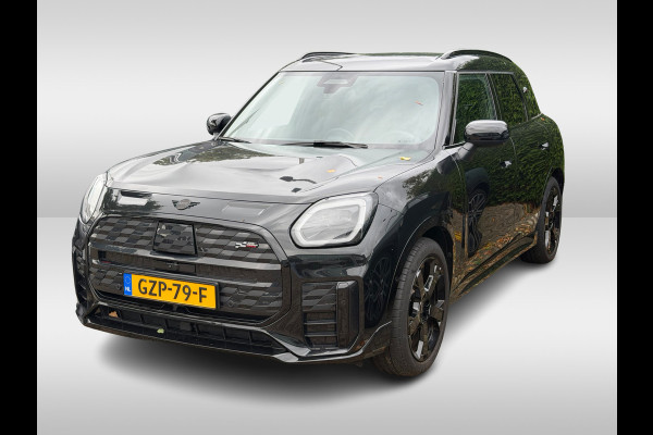 MINI Countryman E John Cooper Works XL 66.5 kWh / SOH 99,9% / Trekhaak / Panoramadak / 360Camera / Head-up / Harman Kardon / 20'' / Leder / Sfeerverlichting / LED / CarPlay / Dodehoek / DAB / ACC