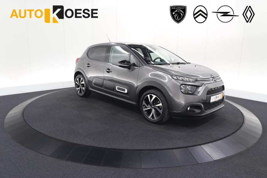 Citroën C3 PureTech 82 Max | Trekhaak | Keyless | Camera | Parkeersensoren | Navigatie | Stoelverwarming