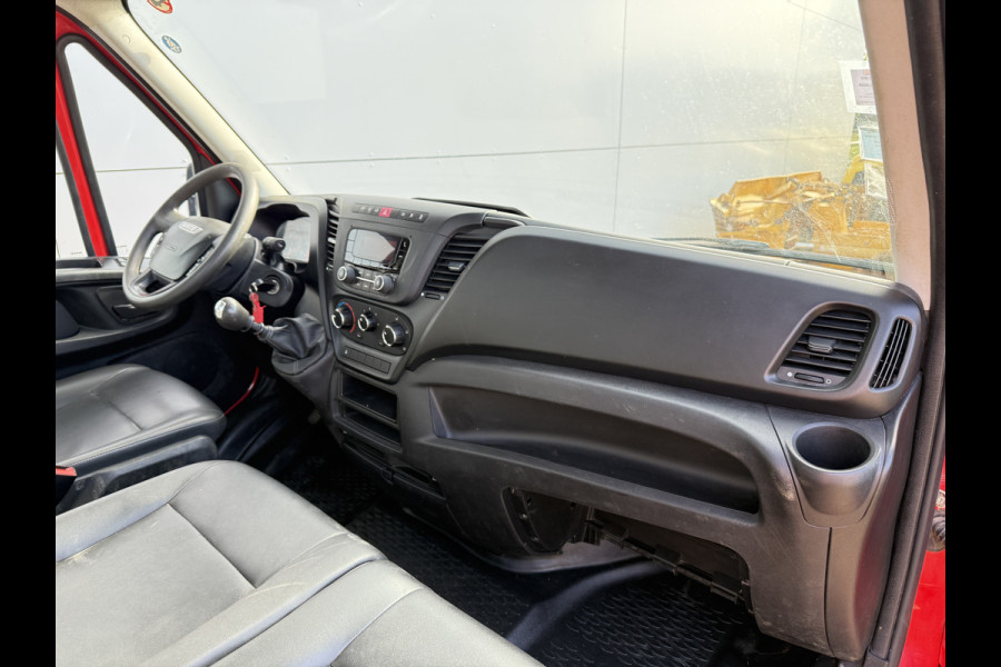 Iveco Daily 35C12 2.3 Kipper Dubbellucht L3 Airco Cruise Control 3.5T Trekhaak Lederen Bekleding Benne Tipper