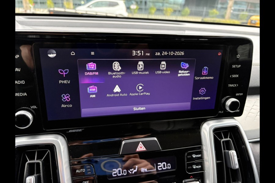 Kia Sorento 1.6 T-GDI Plug-in Hybrid 4WD BLACK-LINE! AUTOMAAT GARANTIE! ZEER COMPLEET