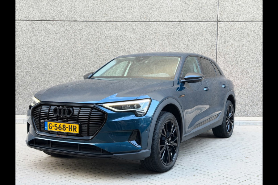 Audi e-tron E-tron 55 quattro advanced 95 kWh 100% SoH! (DEALER ONDERHOUDEN, NAVI, NL-AUTO, 360 CAMERA, TREKHAAK, ETC!)