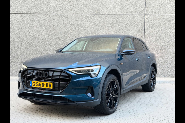 Audi e-tron E-tron 55 quattro advanced 95 kWh 100% SoH! (DEALER ONDERHOUDEN, NAVI, NL-AUTO, 360 CAMERA, TREKHAAK, ETC!)