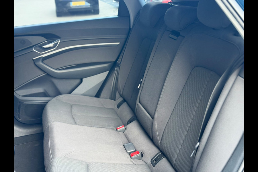 Audi e-tron E-tron 55 quattro advanced 95 kWh 100% SoH! (DEALER ONDERHOUDEN, NAVI, NL-AUTO, 360 CAMERA, TREKHAAK, ETC!)