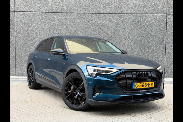Audi e-tron E-tron 55 quattro advanced 95 kWh 100% SoH! (DEALER ONDERHOUDEN, NAVI, NL-AUTO, 360 CAMERA, TREKHAAK, ETC!)