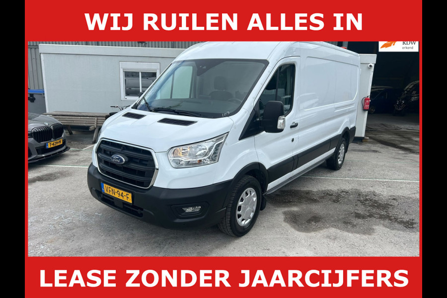 Ford Transit 350 2.0 TDCI L3H2 Trend MHEV RWD 2800 kg trekhaak ( ex overheid )