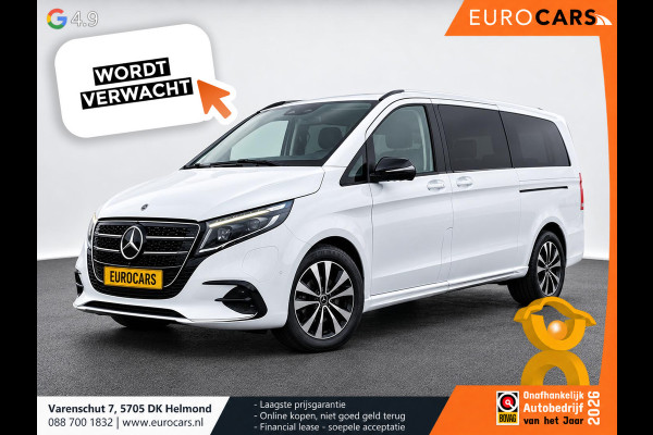 Mercedes-Benz Eqv 250 Lang 60 kWh 6-persoons Navigatie Apple CarPlay Android Auto Camera Parkeerhulp Adaptive Cruise Control Full Led Dodehoekdetectie Stoel- en stuurverwarming Virtual Cockpit Climate Control Lichtmetalen velgen