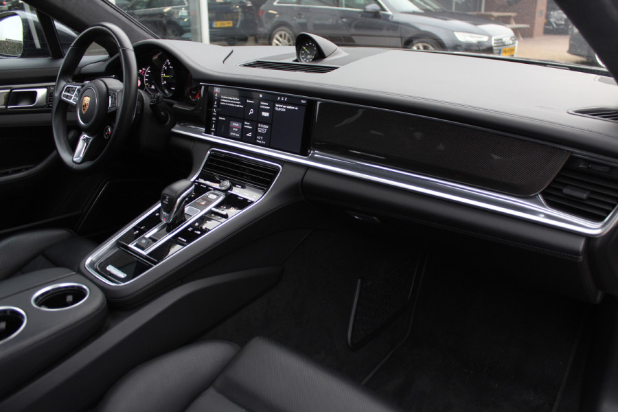 Porsche Panamera 4.0 Turbo S E-Hybrid / Panoramadak / 360Camera / Achterasbesturing / Nachtzicht / Softclose / 21'' / Sportuitlaat / Matrix LED / Carbon intr. / Bose / Sportdesign / Volleder / Dodehoek / DAB / ACC