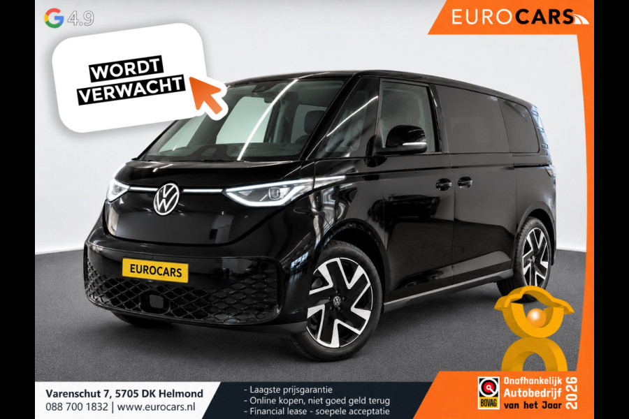 Volkswagen ID. Buzz Pro 77kWh 204 pk 5-persoons Navigatie Apple CarPlay Android Auto Parkeerhulp Cruise Control Full Led Sfeerverlichting Climate Control Lichtmetalen velgen