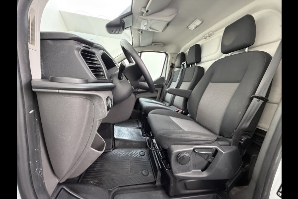Ford Transit Custom 280 2.0TDCI L1H1 Euro 6 Trekhaak 3-Persoons Airco Voorruitverwarming Bluetooth Schuifdeur+Achterdeuren Inbouwkasten Vloer+Wandbetimmering Dakdragers 2.350KG Trekgewicht