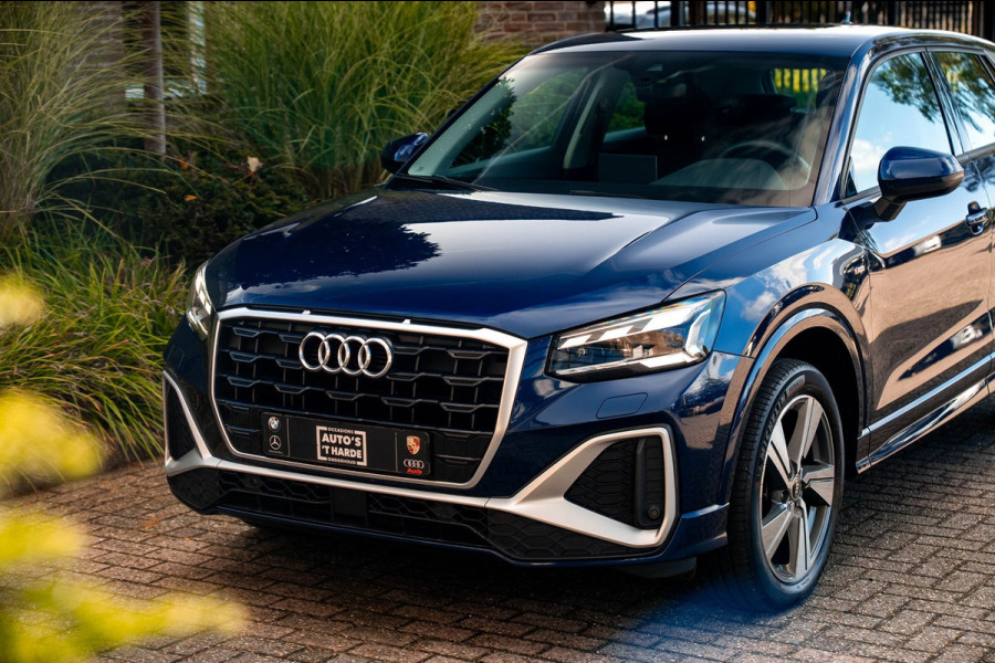 Audi Q2 35 TFSI Advanced 150 PK Aut. S-Line Virtual Matrix Camera Elek. Klep Keyless 18''