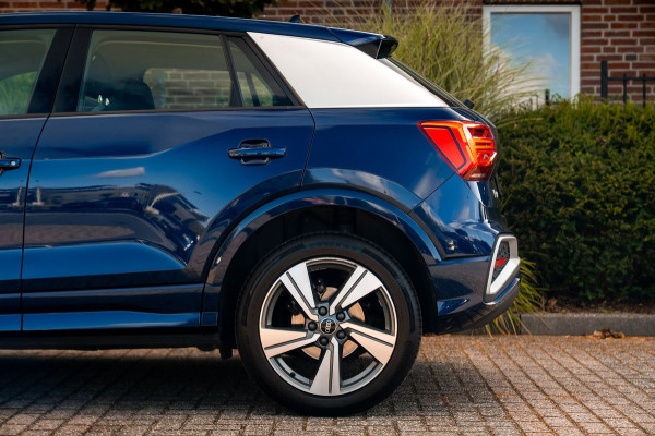 Audi Q2 35 TFSI Advanced 150 PK Aut. S-Line Virtual Matrix Camera Elek. Klep Keyless 18''