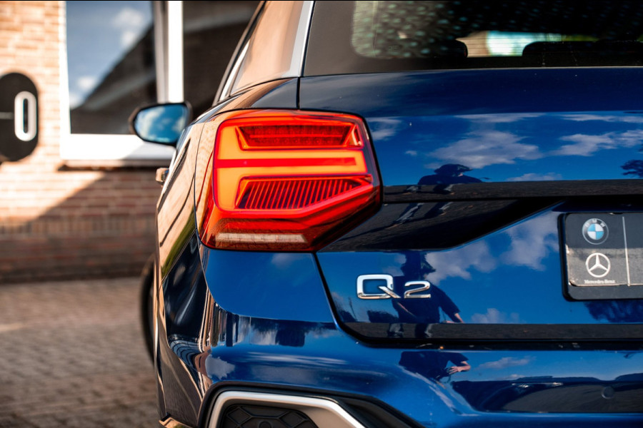 Audi Q2 35 TFSI Advanced 150 PK Aut. S-Line Virtual Matrix Camera Elek. Klep Keyless 18''