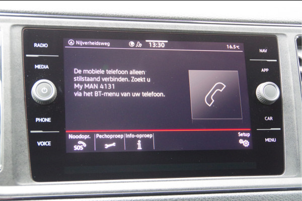 MAN TGE 5.160 50 2.0 L4 N1! DUBBELLUCHT OPENLAADBAK, 165PK AUT. 3-ZITS, CRUISE, AIRCO, NAVI, APPLE CARPLAY, ANDROID AUTO, PICK-UP, PICKU