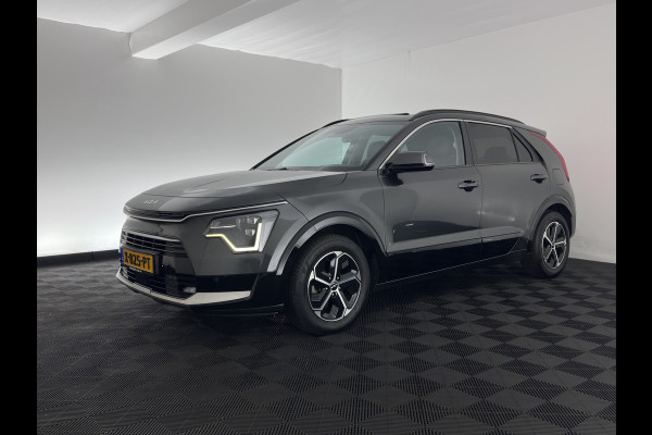Kia Niro 1.6 GDi Hybrid DynamicPlusLine (INCL.BTW) Aut. *PANO | LEATHER | DIGI-COCKPIT | NAVI-FULLMAP | DAB | ADAPTIVE-CRUISE | CAMERA | HEATED-COMFORTSEATS | KEYLESS | PRIVACYGLASS | SHIFTPADDLES | CARPLAY |  HEAD-UP | ...