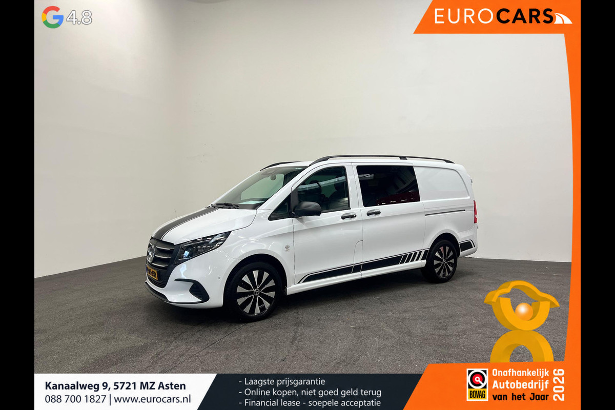 Mercedes-Benz Vito 114 CDI L2 Select Dubbele Cabine Automaat Airco Apple Carplay/ Android auto Trekhaak Achterklep Parkeersensoren