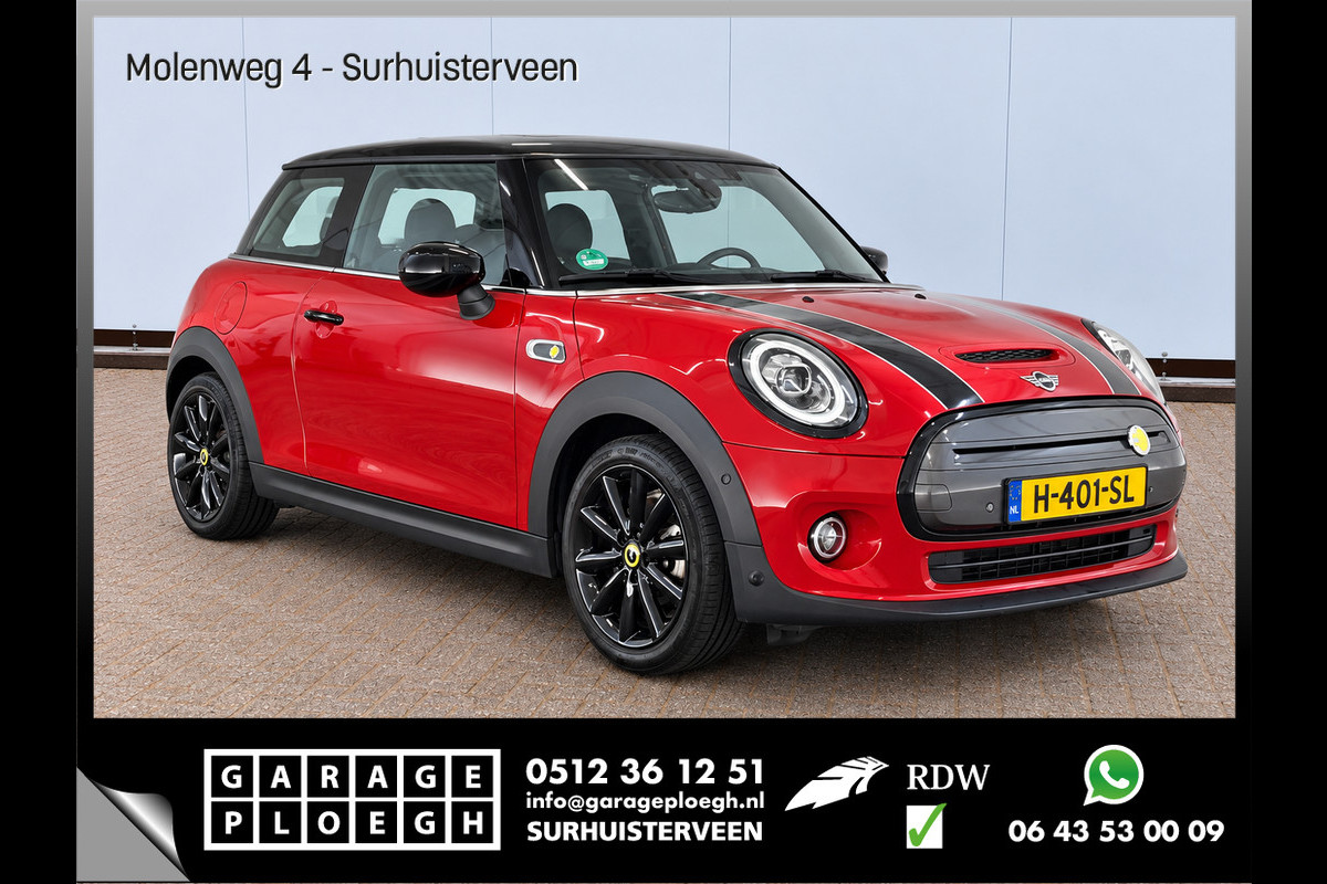 MINI Electric Yours 33 kWh Pano.dal Leer Carplay Camera Red Chili