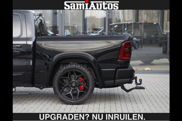 Dodge Ram LIMITED 5.7 V8 HEMI | €79950,- excl excl | MAXIMAAL UITGERUST | DUBBELE CABINE | 5 PERSOONS | DC | Allernieuwste Limited uitvoering – volledig uitgerust met alle opties, inclusief MWK en normale laadbak.