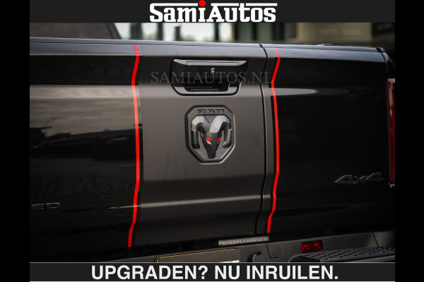 Dodge Ram LIMITED 5.7 V8 HEMI | €79950,- excl excl | MAXIMAAL UITGERUST | DUBBELE CABINE | 5 PERSOONS | DC | Allernieuwste Limited uitvoering – volledig uitgerust met alle opties, inclusief MWK en normale laadbak.