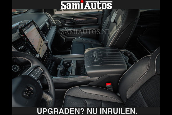 Dodge Ram LIMITED 5.7 V8 HEMI | €79950,- excl excl | MAXIMAAL UITGERUST | DUBBELE CABINE | 5 PERSOONS | DC | Allernieuwste Limited uitvoering – volledig uitgerust met alle opties, inclusief MWK en normale laadbak.