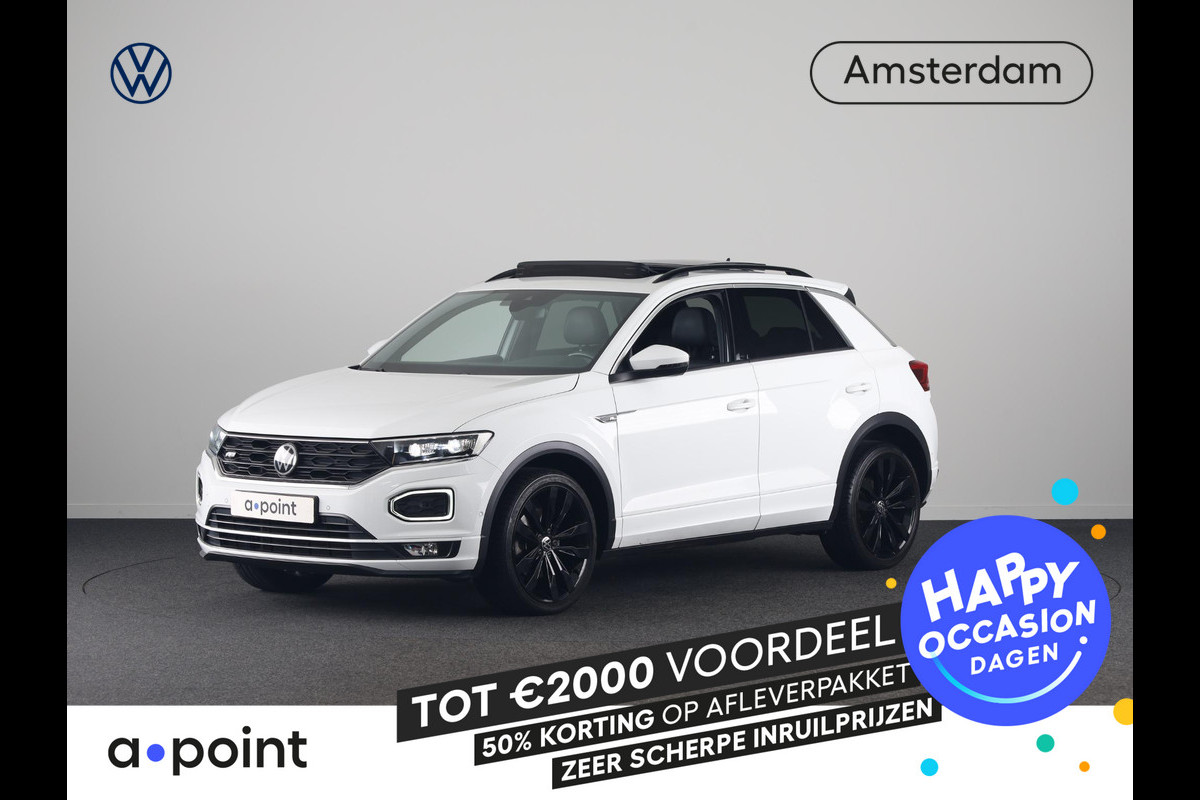 Volkswagen T-Roc 1.5 TSI Sport Business R 150PK | Automaat | Black Style | Panoramadak | Camera | Digitaal dashboard | Keyless entry | Stoelverwarming