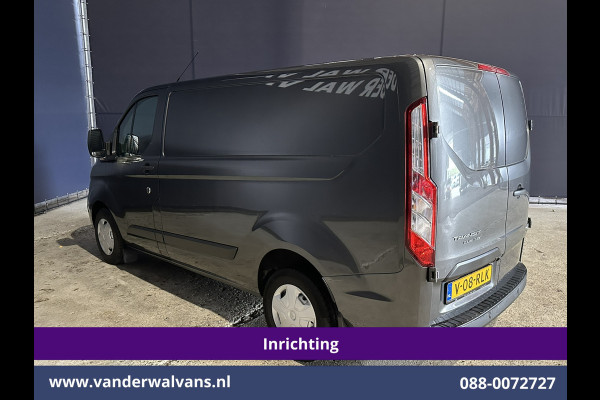 Ford Transit Custom 2.0 TDCI L1H1 Inrichting Euro6 Airco | Camera | LED | Cruisecontrol | Verwarmde voorruit Parkeersensoren, Bijrijdersbank, 2500kg trekvermogen