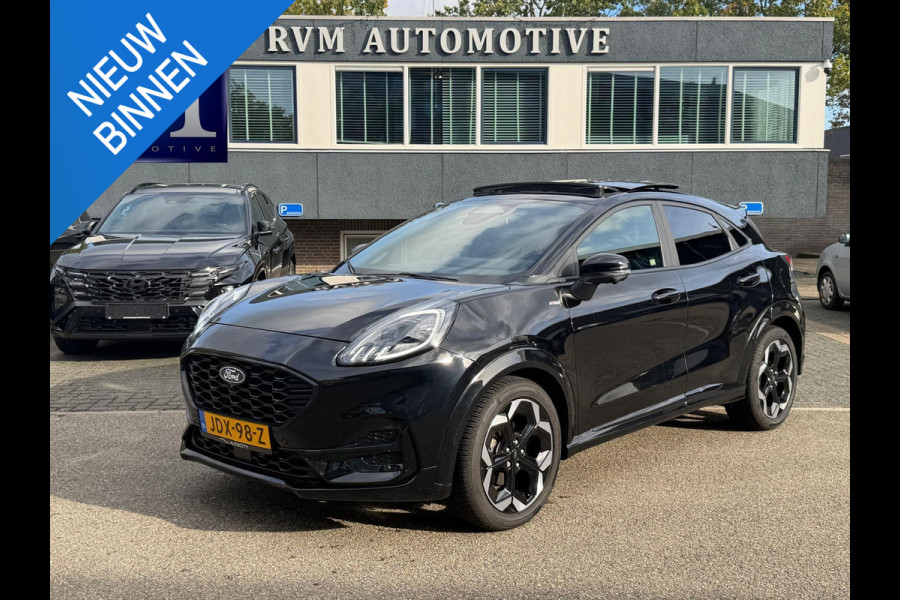 Ford Puma 1.0 EcoBoost Hybrid | WINTERPACK | PANORAMADAK | 155 PK! | TREKHAAK AFNEEMBAAR | ELEK. ACHTERKLEP