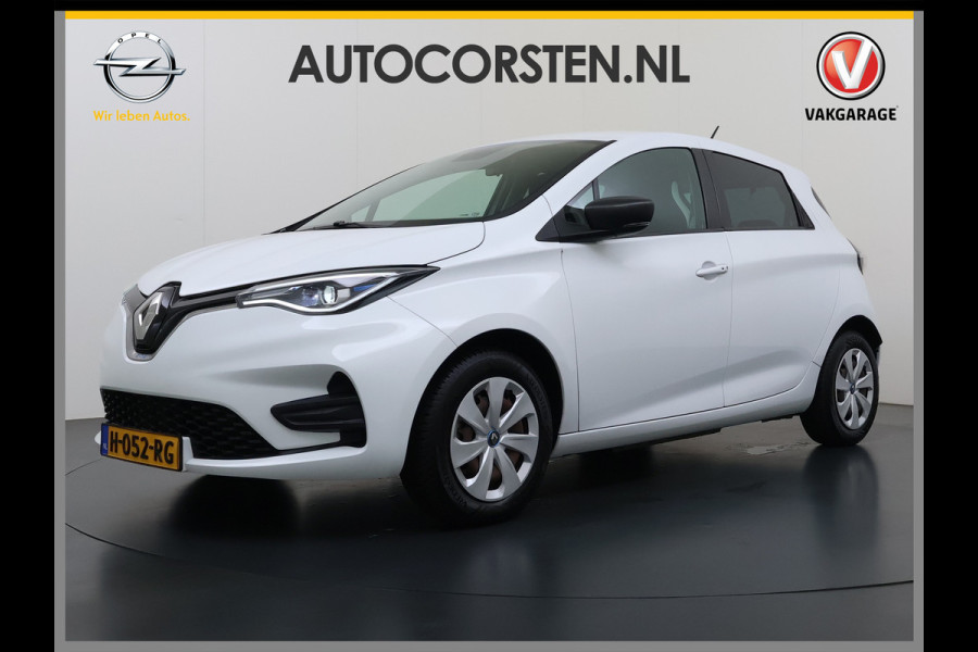 Renault ZOE 52kWh SOH 95% Eigen Accu R110 Warmtepomp Navi Ecc Pdc Isofix Bluetooth Apple Carplay/Android Auto Cruise Control Life Keyless Regen-Lichtsensor Privacy Glas Led DAB 1e Eigenaar Origineel Nederlandse Auto