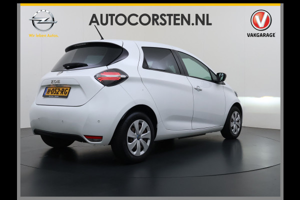 Renault ZOE 52kWh SOH 95% Eigen Accu R110 Warmtepomp Navi Ecc Pdc Isofix Bluetooth Apple Carplay/Android Auto Cruise Control Life Keyless Regen-Lichtsensor Privacy Glas Led DAB 1e Eigenaar Origineel Nederlandse Auto