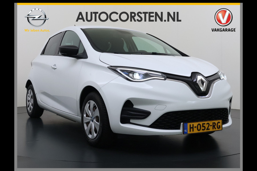 Renault ZOE 52kWh SOH 95% Eigen Accu R110 Warmtepomp Navi Ecc Pdc Isofix Bluetooth Apple Carplay/Android Auto Cruise Control Life Keyless Regen-Lichtsensor Privacy Glas Led DAB 1e Eigenaar Origineel Nederlandse Auto
