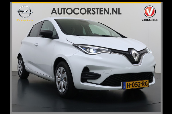 Renault ZOE 52kWh SOH 95% Eigen Accu R110 Warmtepomp Navi Ecc Pdc Isofix Bluetooth Apple Carplay/Android Auto Cruise Control Life Keyless Regen-Lichtsensor Privacy Glas Led DAB 1e Eigenaar Origineel Nederlandse Auto