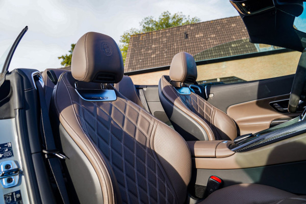 Mercedes-Benz SL-Klasse Roadster AMG 43 | Burmester | Carbon Pakket | Sport uitlaat | Stoelkoeling | Nekverwarming | 360 Cam | HuD