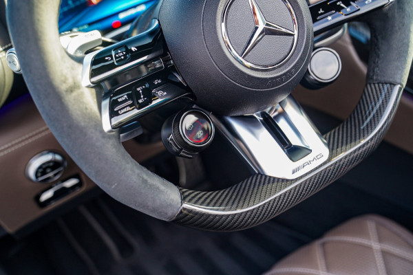Mercedes-Benz SL-Klasse Roadster AMG 43 | Burmester | Carbon Pakket | Sport uitlaat | Stoelkoeling | Nekverwarming | 360 Cam | HuD
