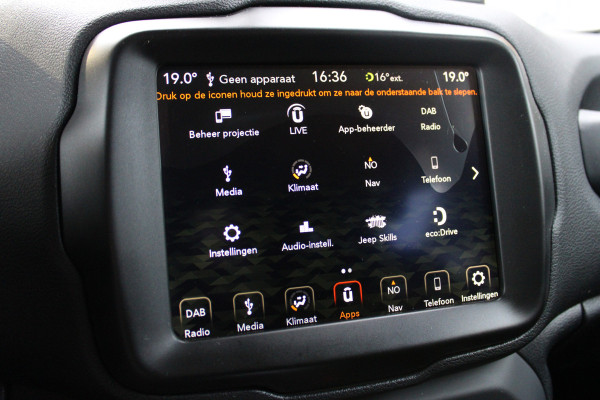 Jeep Renegade 1.4 MultiAir Night Eagle II Limited | Navigatie | Trekhaak | DAB