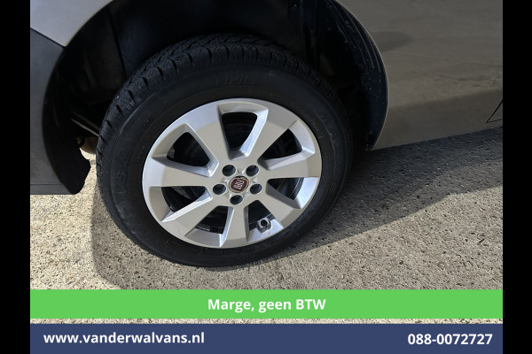 Fiat Doblò Cargo 1.6 MJ 120pk **MARGE, geen BTW** L2H1 Euro6 Airco | 3-Zits | Camera | Trekhaak | Cruisecontrol | LM Velgen Parkeersensoren, Android Auto, Bijrijdersbank